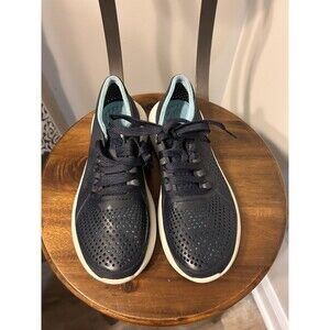 Crocs Literide Pacer Comfort Slip On Sneakers Women's Trainers Navy Blue Size 7